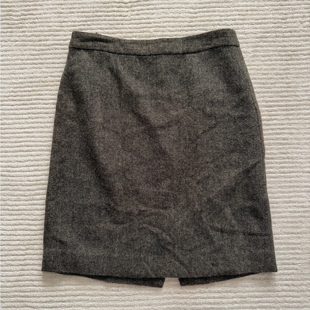 J. Crew Wool Pencil Skirt